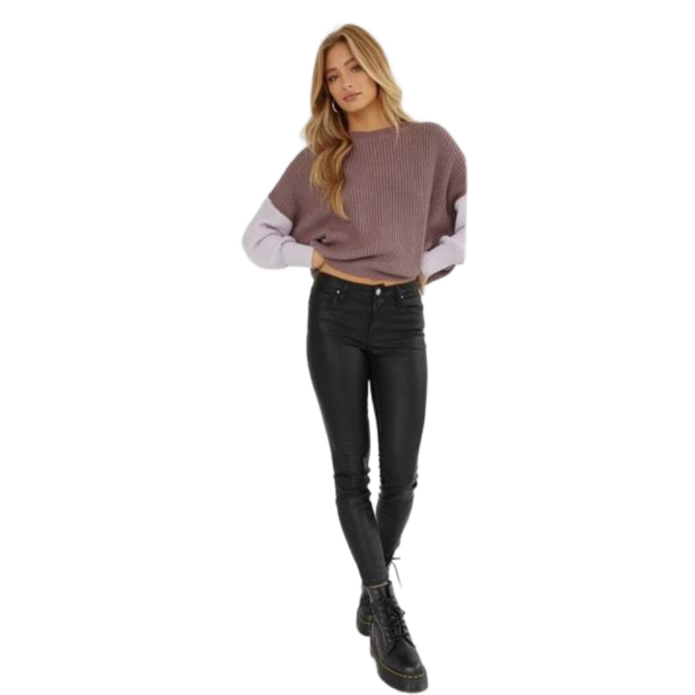 Blank NYC Faux Leather Pants The Bond In Black Skinny High Rise Size 26 NWT - Picture 2 of 5